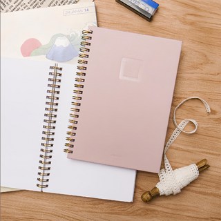 conifer 綠的事務 32K 仙蹤特調系列 空白筆記本, 蘋果甜冰色, 易翻雙線圈裝訂，米色無酸紙內頁, 適合長時間書寫, 莓果甜冰粉, 1本