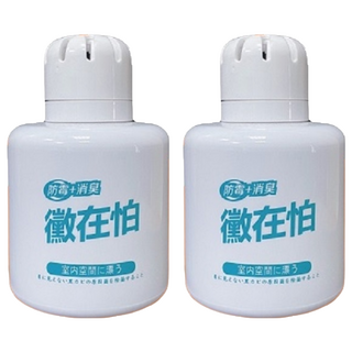 台灣虎牌 黴在怕防霉消臭置放瓶, 有效釋放長達三個月, 3D空間除菌防黴除臭, 150g, 2瓶