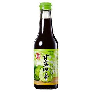 金蘭 甘露油膏, 500ml (550公克), 原料: 釀造生醬油, 1瓶