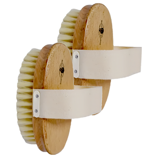 Braun Wettberg 珀薇 德國製 白豚鬃沐浴清潔刷, 單色, 1個, 2個