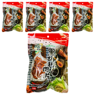 富貴香 黑胡椒素肉片 純素, 260g, 5包