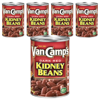 Van Camp's 紅腰子豆 深紅色 素食可食, 425g, 5罐