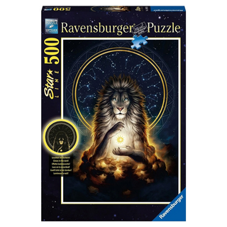 Ravensburger 維寶 拼圖 夜光版 獅子 Set 500片, 1盒