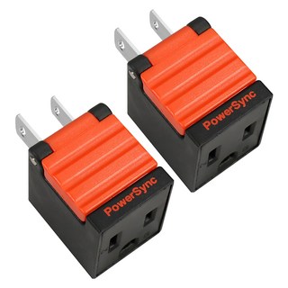 PowerSync 群加 省力型電源轉接頭 3轉2 TYAB02, 2個