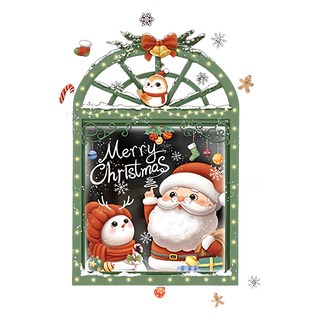 半島良品 聖誕款DIY壁貼, 聖誕窗格