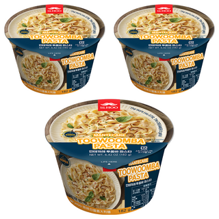 Mr.HOO 微辣白醬義大利麵碗裝 Toowoomba Pasta 182g, 3入