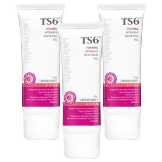 TS6 蜜桃煥白凝膠，女性私密肌膚，45g, 3條