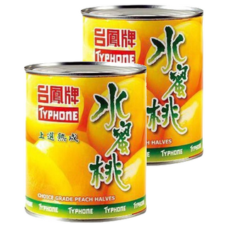 台鳳 水蜜桃 Choice Grade Peach Halves, 820g, 2罐