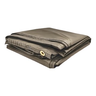 SHENGYUAN 盛源 露營多功能防水布 防潮地墊 210D牛津布 銀膠塗層, 展開300 x 300cm 收納22 x 27 x 8cm, 顏色隨機