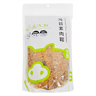 萬味軒 海苔素肉鬆, 全素, 無添加味精, 300g, 1包