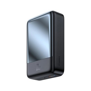 Mcdodo 麥多多 10000mAh 30W磁吸行動電源, 磁吸無線充電, 雙磁力線圈, 黑色