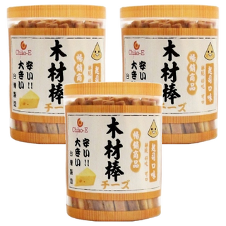 Chiao-E 巧益 起司木材棒, 200g, 3罐