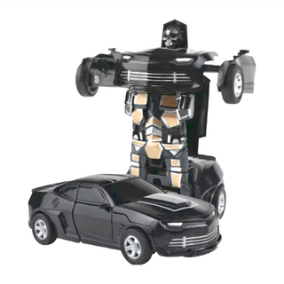 OhBabyLaugh 碰撞式變形汽車 跑車款 黑色, 1個