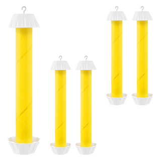 Tamsaa 掛式黏蠅棒 室內外皆可使用 全方位防護 輕鬆解決飛蟲困擾, 5支