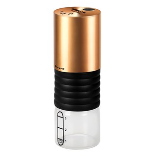 zushiang 日象 電動咖啡研磨機 ZOEG-C0606，陶瓷磨芯，USB充電式，304不鏽鋼，玻璃粉末槽, 1個