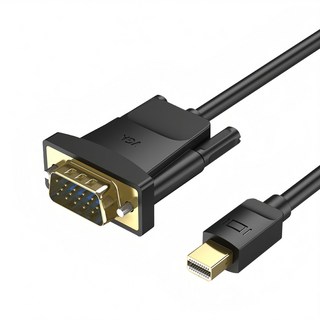 VEnTIOn 威迅 HFD系列 Mini DP轉VGA高清轉接線, 1080P@60Hz, 線長1米/1.5米, 單一商品, 1條
