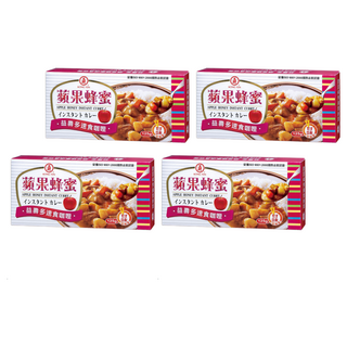 工研 益壽多蘋果蜂蜜速食咖哩，125g, 4盒
