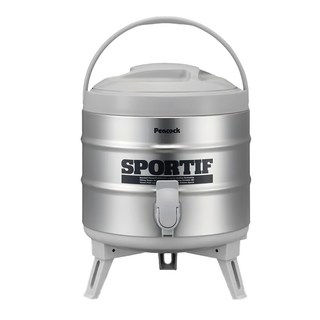 Peacock 日本孔雀 INS-60 不鏽鋼茶桶 6.1L, 不鏽鋼 銀色, 1個