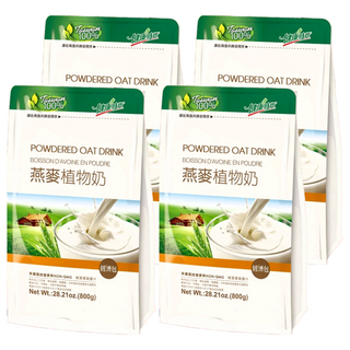 健康時代 燕麥植物奶 微糖, 800g, 4包