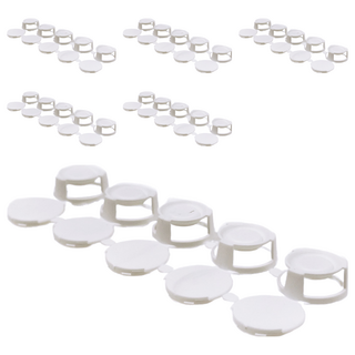 蟑螂藥專用安全餌劑盒 10入裝 專利設計開關 360度設計 安全餌劑孔, 6組