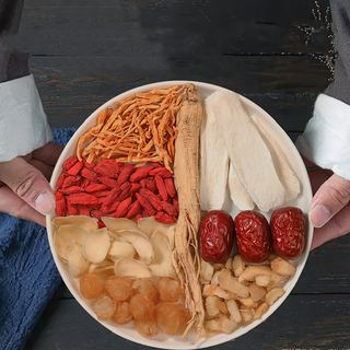 仁濟中藥 西洋參蟲草花紅棗燉湯包 1包 55.2g, 滋補養生，方便快捷