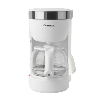 Lacuzin 美式滴漏咖啡機, 可水洗濾網 x BPA Free, 綠色安全材質, LCZ1002WT, 珍珠白