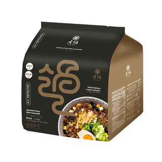 老鍋米粉 江戶春雨，日式風味冬粉 4包, 65g, 1袋