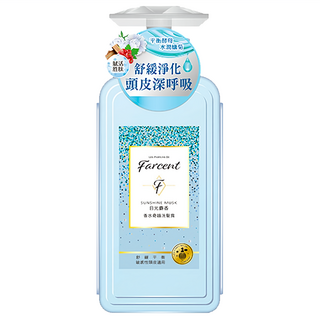 farcent 花仙子 LES PARFUMS DE Farcent 奇蹟洗髮露 日光麝香, 600ml, 1瓶