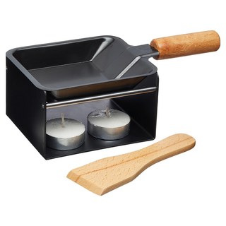 Artesa 巧克力起司鍋組, 黑色, 1個