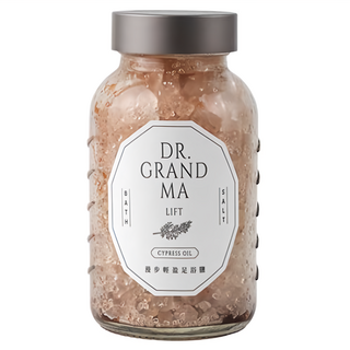 DR.GRANDMA 阿嬤的配方 漫步輕盈足浴鹽 鎂鹽升級版 300g, 舒緩疲勞, 改善循環, 1瓶, 1入