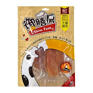 USHiNE FARM 御膳房 美味寵物零食 犬貓適用 120g, 雞肉, 1包