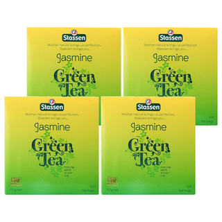 Stassen 司迪生 茉莉綠茶, 1.5g, 100包, 4盒