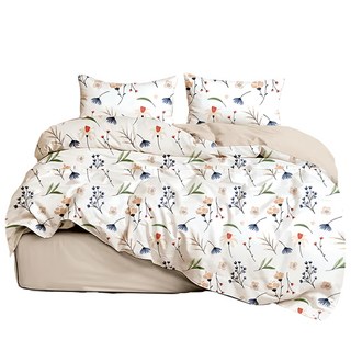 寢室安居 日式柔絲絨床包枕套3件組