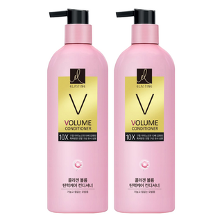 ELASTINE 伊絲婷 10X彈力修護潤髮乳 豐盈蓬鬆, 680ml, 2瓶