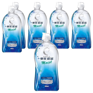 ROHTO 樂敦 視涵 水感多效保養液 長效保濕, 500ml, 6瓶