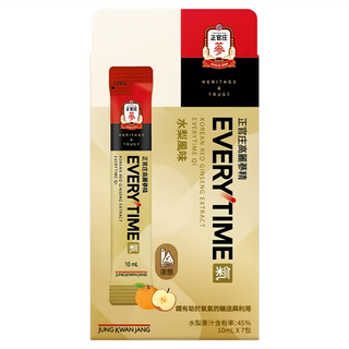 正官庄 Everytime 高麗蔘精EVERYTIME氣 10ml, 7條, 1盒