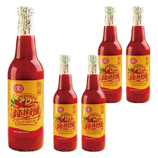 十全 辣椒醬 香辣美味, 580g, 5瓶