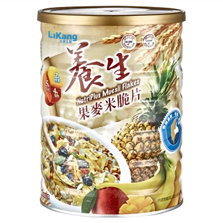 LiKang 立康生醫 養生果麥米脆片 Nutriplus Muesli Flakes, 500g, 1罐
