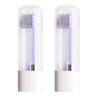 JIMOK 錦美客 J6 PRO電動牙刷刷頭2入組 護齦型刷毛 太空銀, 1組, 單一商品