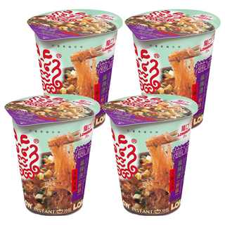 龍口 滋味麻辣燙粉絲, 又麻又辣, 4入