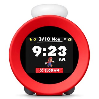 Nintendo 任天堂 Sound Clock Alarmo 智慧互動式音響鬧鐘, 紅色, 1個, CLO-001