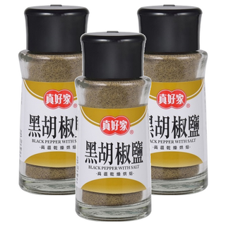 真好家 黑胡椒鹽, 45g, 3瓶