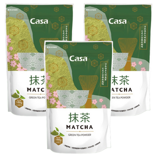 Casa 卡薩 抹茶粉, 180g, 3包
