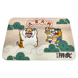 收納王妃 我不是胖虎 軟式珪藻土地墊, 大吉大利, 1個