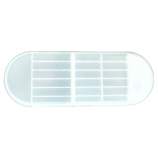 FANCY LIFE 電池檢測收納盒 單層款, 可收納3號/4號電池，鈕扣電池收納盒, 1盒