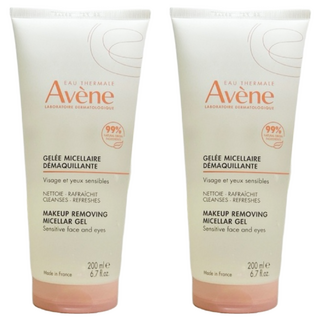 Avene 雅漾 活泉舒緩卸妝凝膠 敏感性臉和眼睛 200ml, 1組