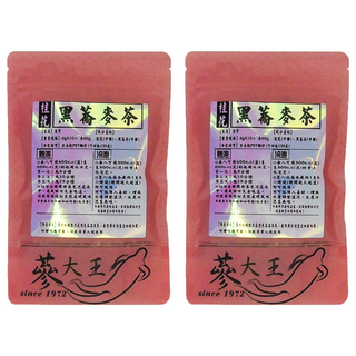 蔘大王 桂花黑蕎麥茶包, 6g, 10包, 2袋