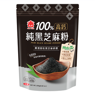 義美 高鈣純黑芝麻粉, 250g, 1包