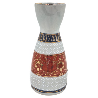 佐和陶瓷 金赤線紋德利 130ml, 1個