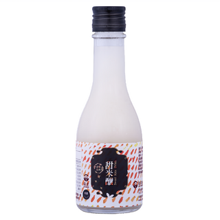 菇王 甜米釀, 特殊發酵技術 獨特台灣風味, 無酒精成分, 大人小孩都能喝, 200ml, 1瓶